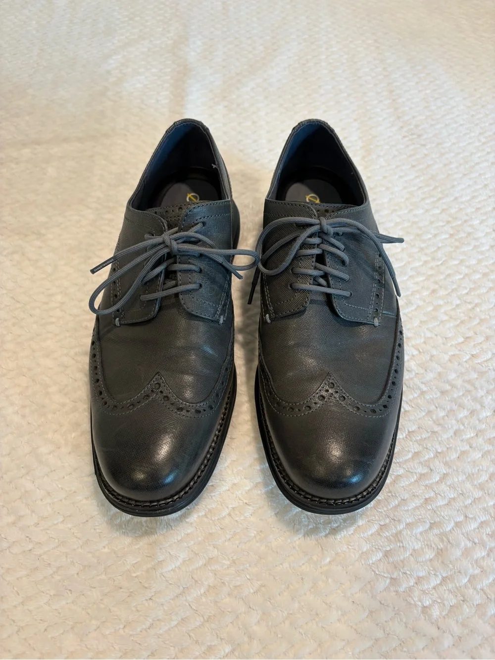 Cole Haan Men’s Zero Grand Wingtip Gray